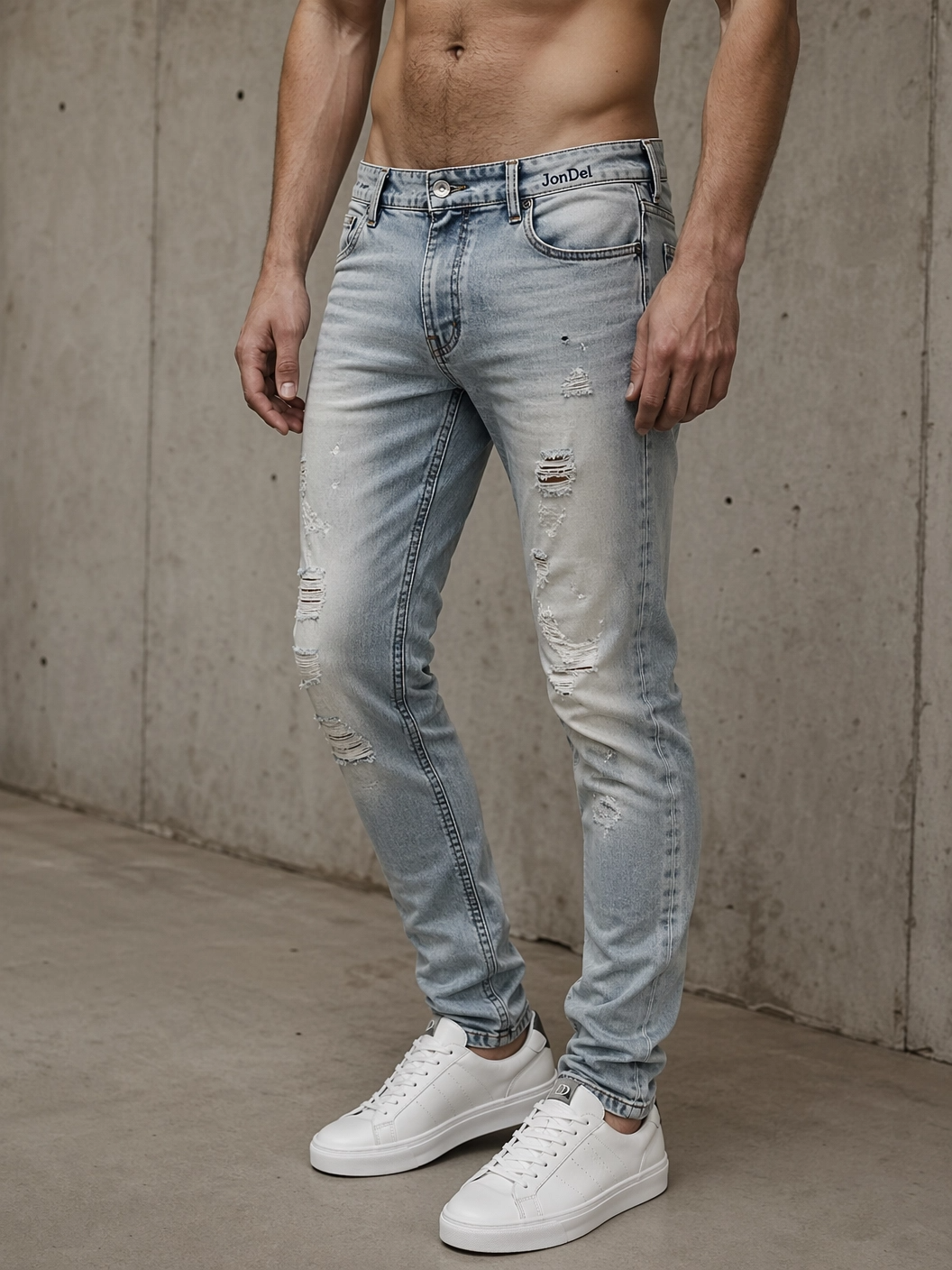 Fitted Denim - Natural