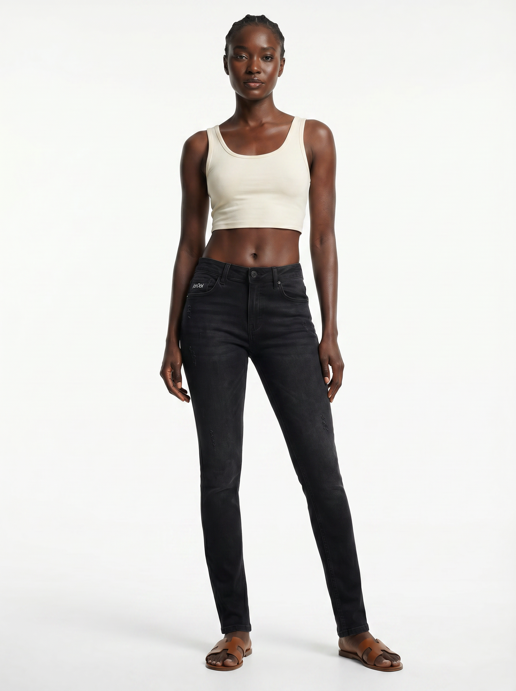 Low-Rise Skinny - Black