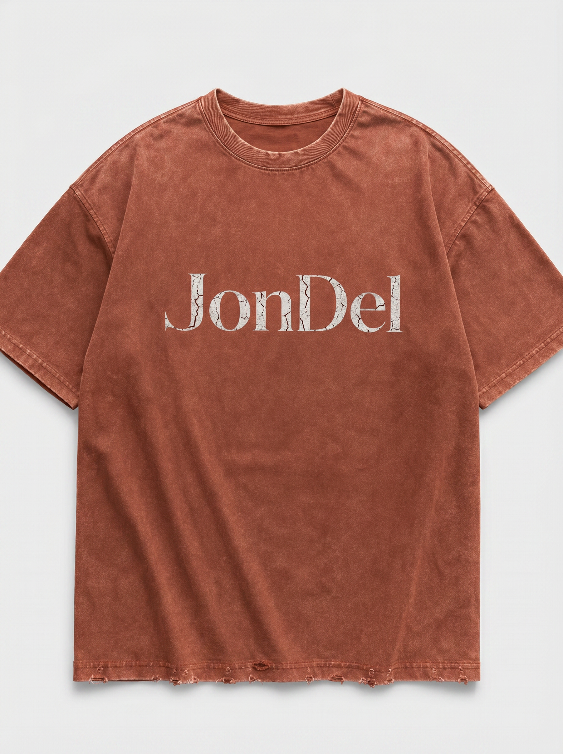 Terracotta Distressed Tee